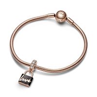Charm Pandora Donna Pandora Moments in Lega metallica Cubic Zirconia 782508C01 - 782508C01